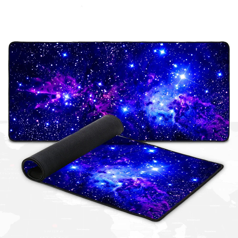 Blue Star Rgb Mouse Pad Gaming Accessories Office Large Mousepad Gamer..