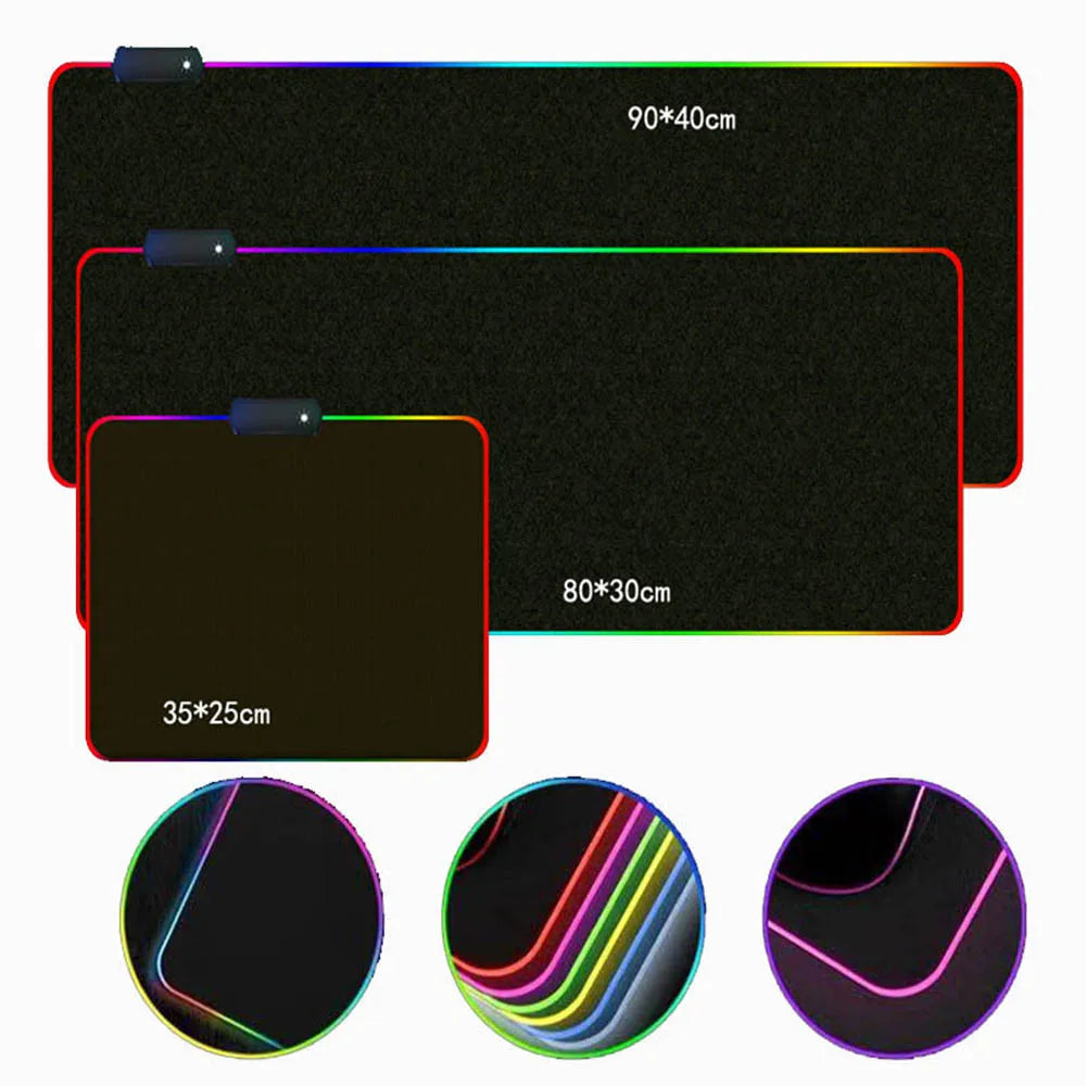 Blue Star Rgb Mouse Pad Gaming Accessories Office Large Mousepad Gamer..